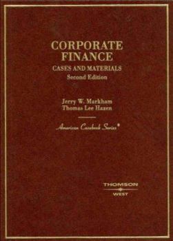 Hardcover Corporate Finance: Case and Materials Book