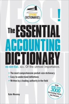 Paperback The Essential Accounting Dictionary Book