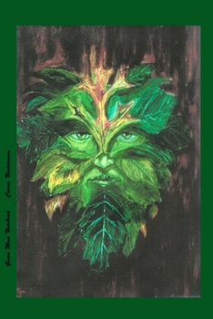 Paperback Green Man Notebook Book