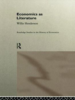 Paperback Economics as Literature Book
