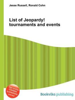 Paperback List of Jeopardy! Tournaments and Events Book
