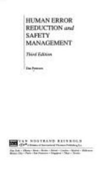 Hardcover Human Error Reduction and Safety Management Book
