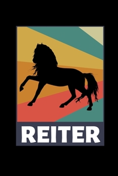 REITER: A5 Notizbuch PUNKTIERT Pferdebuch für Mädchen und Frauen | Reiter Geschenk | Geschenkidee für Pferdeliebhaber Pferdebesitzer | Pferde Tagebuch (German Edition)