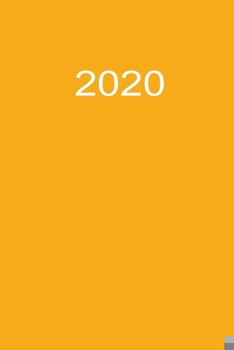 Paperback 2020: Taschenkalender 2020 A5 Orange [German] Book