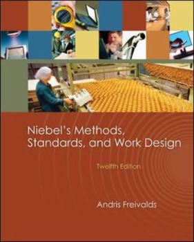 Hardcover Niebel's Methods, Standards, & Work Design Book