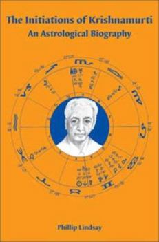 Paperback The Initiations of Krishnamurti: An Astrological Biography Book