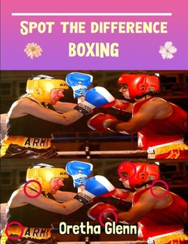 Paperback Spot the difference Boxing: Picture puzzles for adults Can You Really Find All the Differences? Book