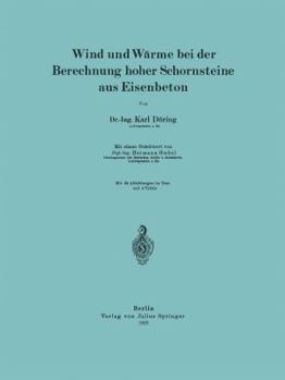 Paperback Wind Und Wärme Bei Der Berechnung Hoher Schornsteine Aus Eisenbeton [German] Book