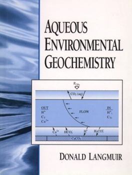 Paperback Aqueous Environmental Geochemistry Book