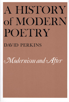 Paperback A History of Modern Poetry Book