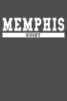 Memphis Rugby: American Campus Sport Lined Journal Notebook
