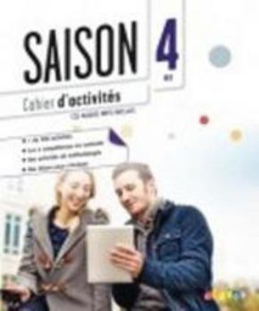 Hardcover Saison 4 NIV.B2 - Cahier + CD MP3 [French] Book