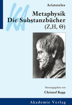 Hardcover Aristoteles: Metaphysik. Die Substanzbücher (Zeta, Eta, Theta) [German] Book