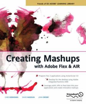 Paperback Creating Mashups with Adobe Flex and AIR Book