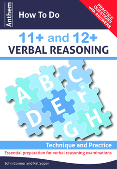 Paperback Anthem How to Do 11+ and 12+ Verbal Reasoning: Technique and Practice Book