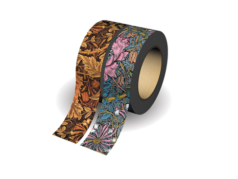 Paperback Morris Honeysuckle/Morris Pink Honeysuckle Washi Tape by Paperblanks (Washi Tape Mixed Pack) Book