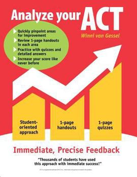 Paperback Analyze Your ACT Book