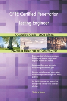 Paperback CPTE Certified Penetration Testing Engineer A Complete Guide - 2020 Edition Book