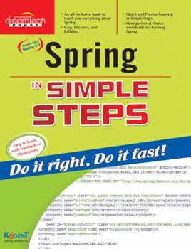 Paperback Spring in Simple Steps Book