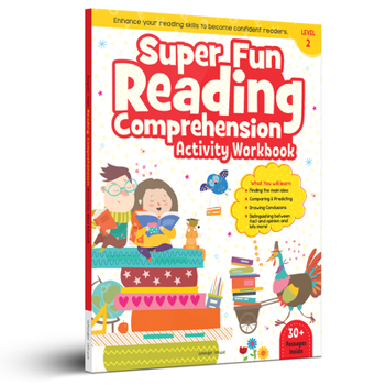Paperback Super Fun Reading Comprehension: Level 2 Book