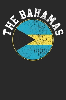 Paperback Notebook: The Bahamas Ruled 6x9 120 Pages Book