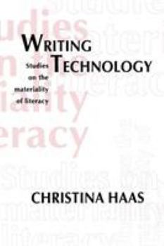 Paperback Writing Technology: Studies on the Materiality of Literacy Book