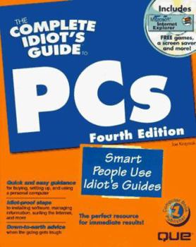 Paperback Complete Idiots Guide to PCs, with CD-ROM Book