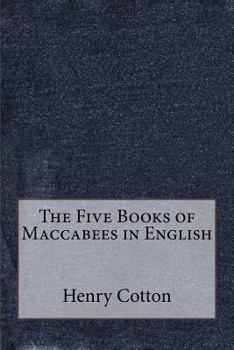 Paperback The Five Books of Maccabees in English Book
