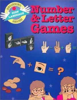 Paperback Number & Letter Games Book