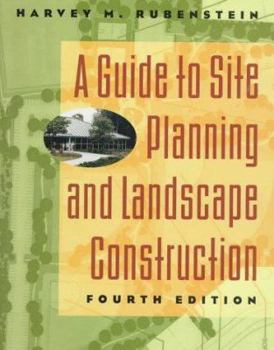 Hardcover A Guide to Site Planning and Landscape Construction Book