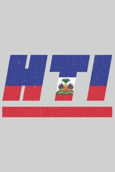 Paperback Hti: Haiti Tagesplaner mit 120 Seiten in wei?. Organizer auch als Terminkalender, Kalender oder Planer mit der haitischen F [German] Book