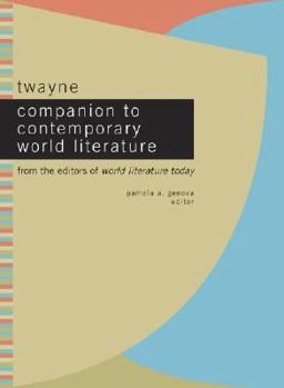 Hardcover Twayne Companion to Contmpry W Book