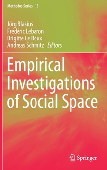 Hardcover Empirical Investigations of Social Space Book