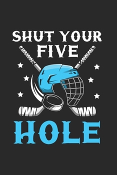 Ice Hockey Notebook: Diary Journal 6x9 inches with 120 Lined Pages