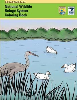 Paperback National Wildlife Refuge System Coloring Book