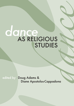 Paperback Dance as Religious Studies Book