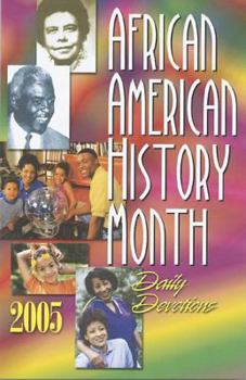 Paperback African American History Month Daily Devotions 2005 Book