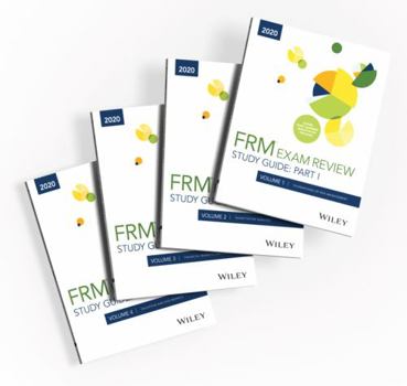 Paperback Wiley Study Guide for 2020 Part I Frm Exam: Complete Set Book