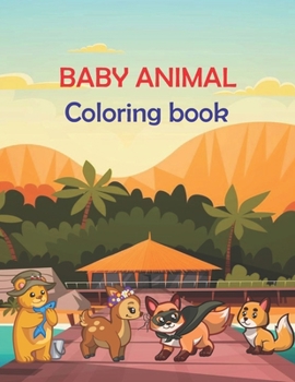 Paperback Baby Animal Coloring Book