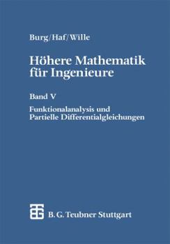 Paperback Höhere Mathematik Für Ingenieure: Band V Funktionalanalysis Und Partielle Differentialgleichungen [German] Book