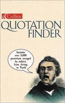 Paperback Collins Quotation Finder Book