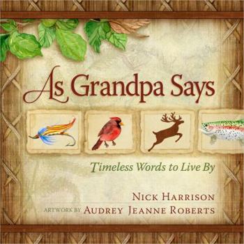 Hardcover As Grandpa Says Book