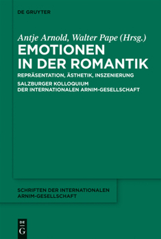 Hardcover Emotionen in der Romantik [German] Book