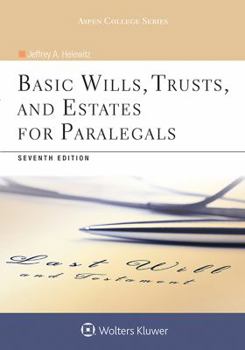 Paperback Basic Wills, Trusts, and Estates for Paralegals Book