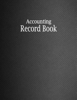 Accounting Record Book: 100 Pages, 2 Column Ledger