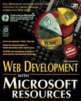 Paperback Web Site Developers Kit with Microsoft Resources: With CDROM Book