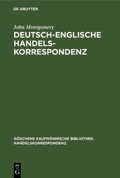 Hardcover Deutsch-Englische Handelskorrespondenz [German] Book