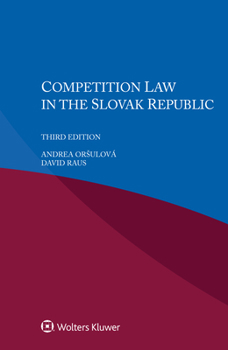 Paperback Competition Law in the Slovak Republic Book