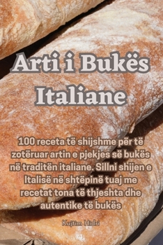 Paperback Arti i Bukës Italiane [Albanian] Book