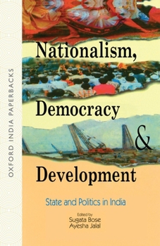 Paperback Nationalism, Democracy, and Development: State and Politics in India Book